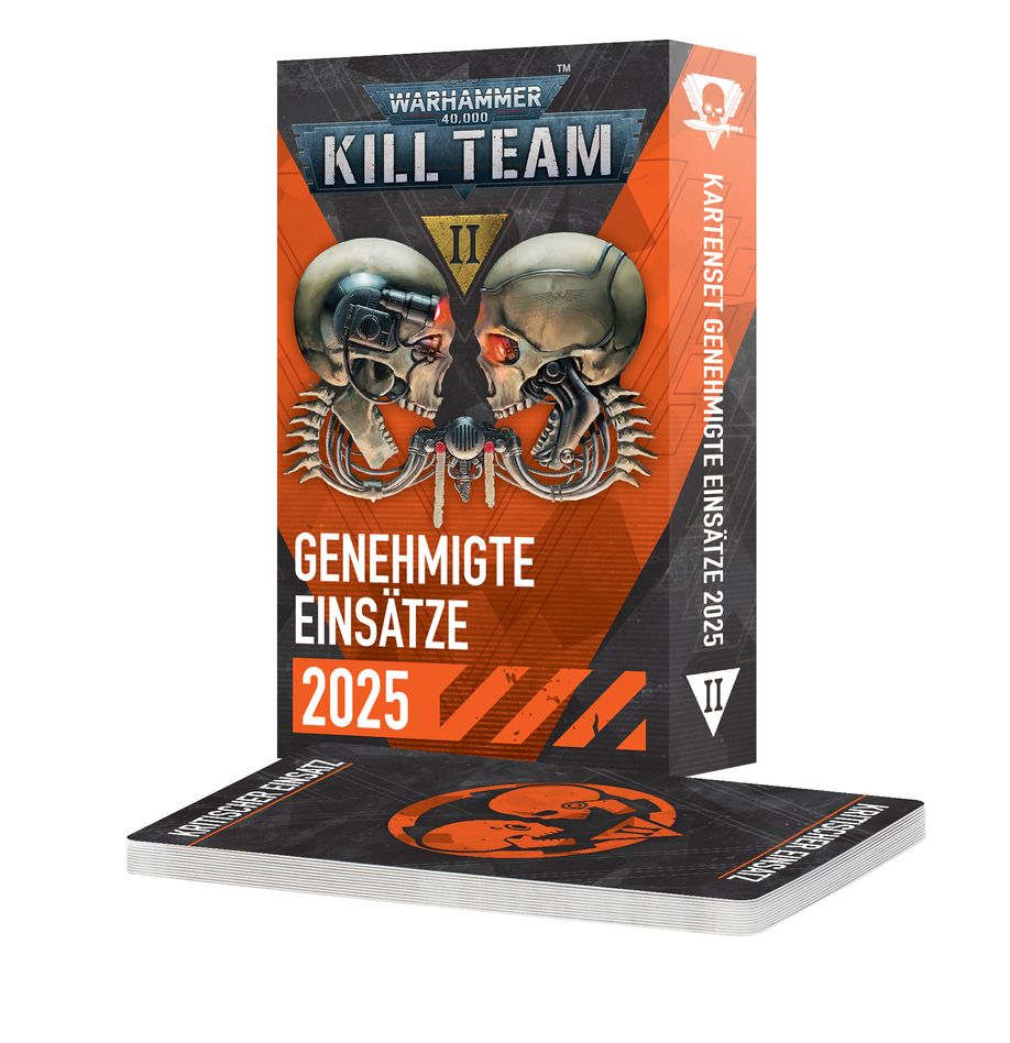 Kill Team: Kartenset Genehmigte Einsätze 2025 Kill Team: Kartenset Genehmigte Einsätze 2025