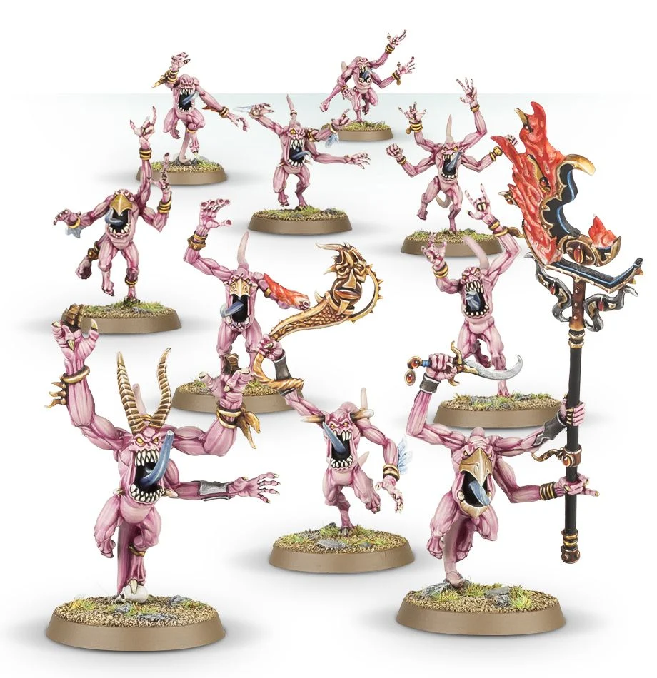 DAEMONS OF TZEENTCH Pink Horrors of Tzeentch