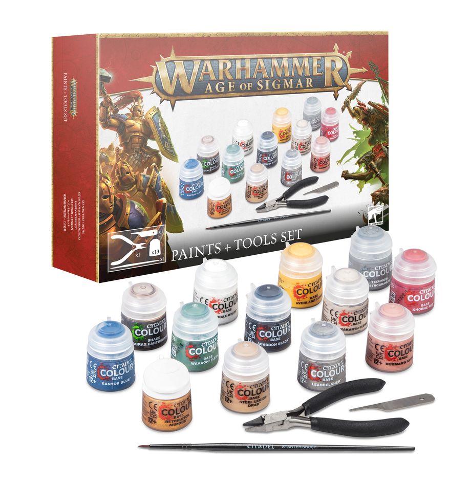 Age of Sigmar: Farben + Werkzeuge Age of Sigmar: Farben + Werkzeuge