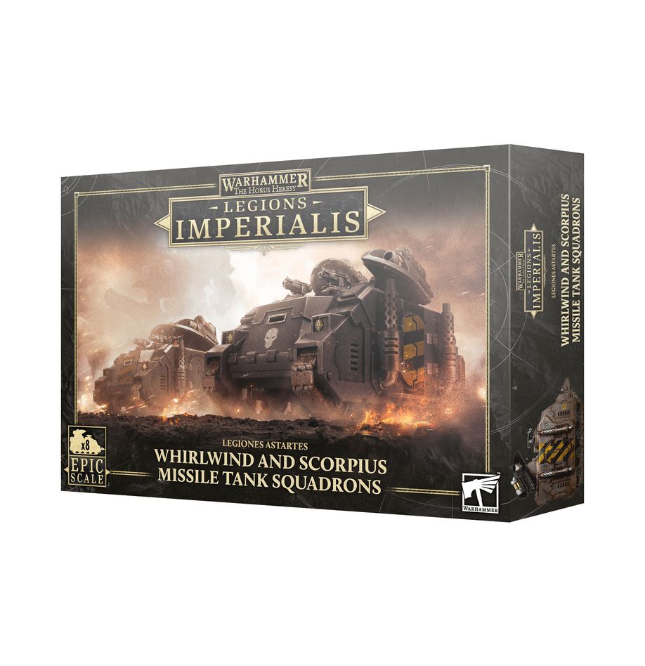 Legions Imperialis: Whirlwind and Scorpius Missile Tank Squadrons Legions Imperialis: Whirlwind and Scorpius Missile Tank Squadrons