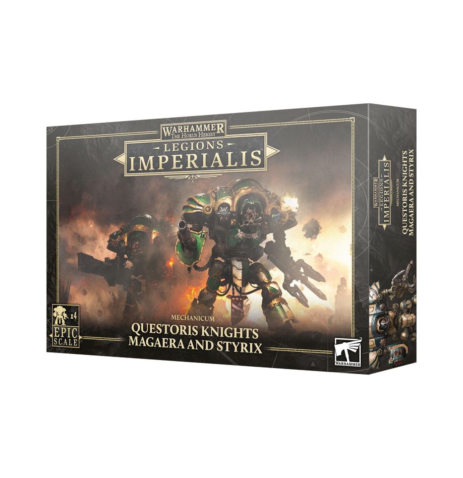 Legions Imperialis: Mechanicum Questoris Knights Magaera und Styrix Legions Imperialis: Mechanicum Questoris Knights Magaera und Styrix