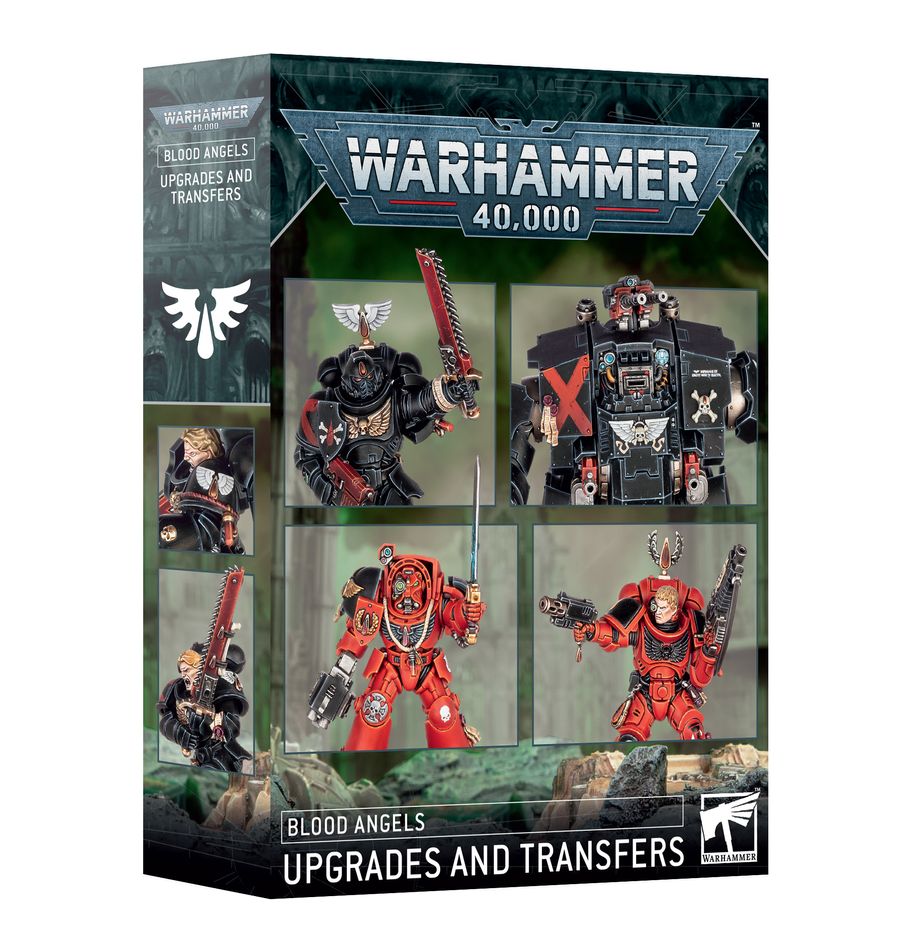 Blood Angels Upgradeset und Abziehbilder