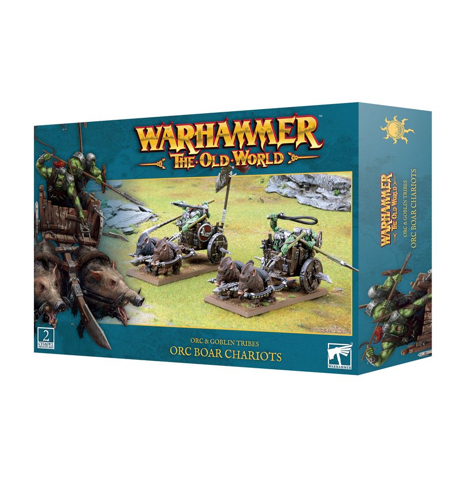 ORC & GOBLIN TRIBES: ORC BOAR CHARIOTS ORC & GOBLIN TRIBES: ORC BOAR CHARIOTS