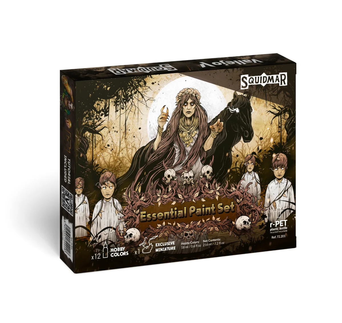 Squidmar x Vallejo - Essential Paint Set Squidmar x Vallejo - Essential Paint Set