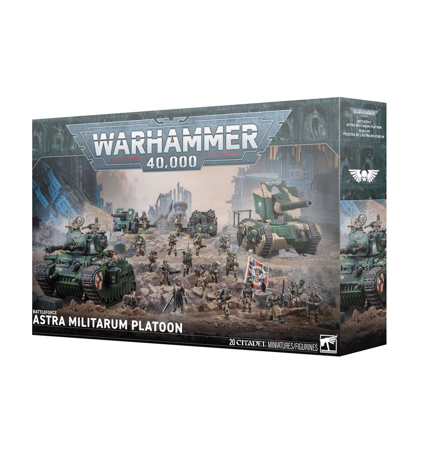 Streitmacht eines Zuges des Astra Militarum