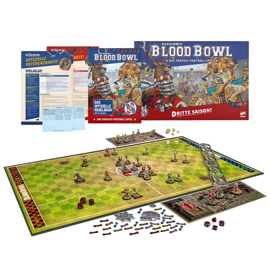 Blood Bowl – Dritte Saison (Deutsch) Brettspiel Blood Bowl – Dritte Saison (Deutsch) Brettspiel