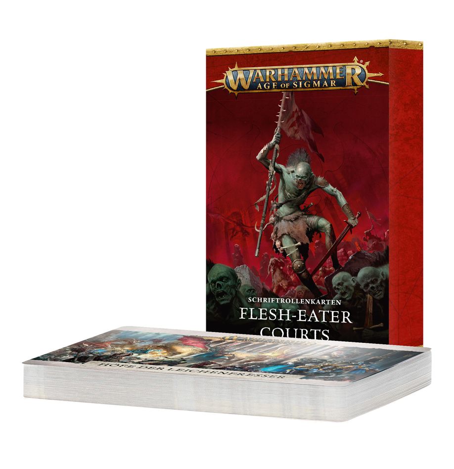 Schriftrollenkarten: Flesh-eater Courts Schriftrollenkarten: Flesh-eater Courts