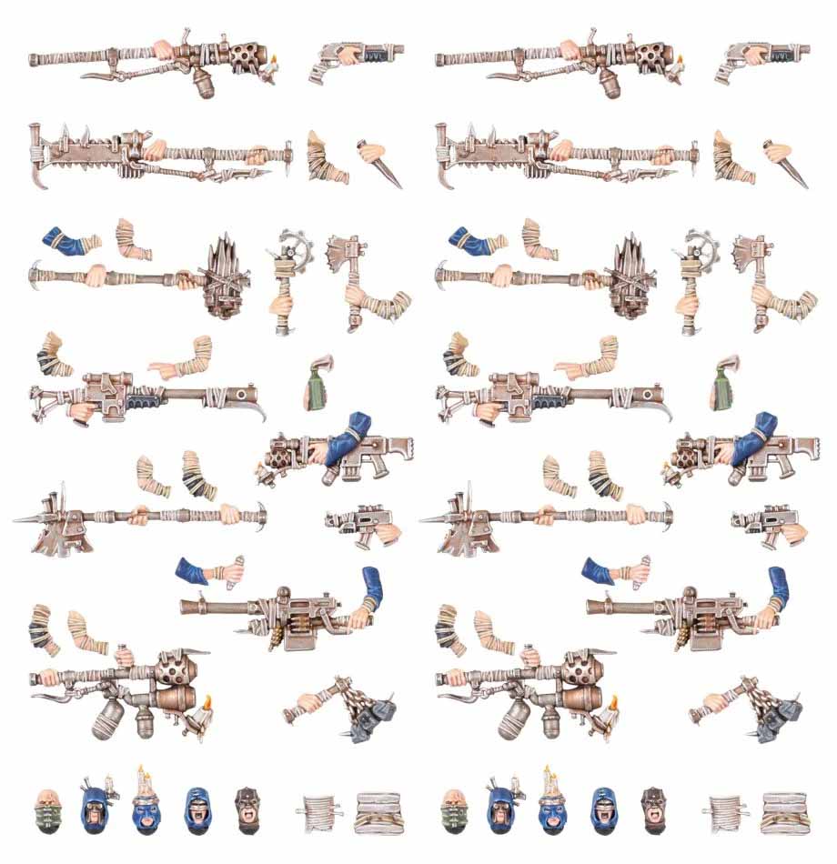 Waffen & Upgrades für Cawdor Gang