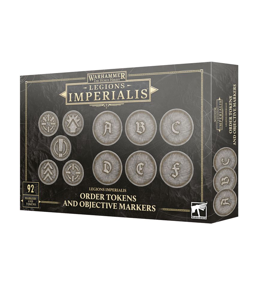 Legions Imperialis: Order Tokens and Objective Markers Legions Imperialis: Order Tokens and Objective Markers