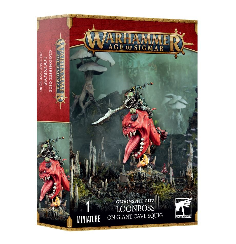 Loonboss auf Giant Cave Squig