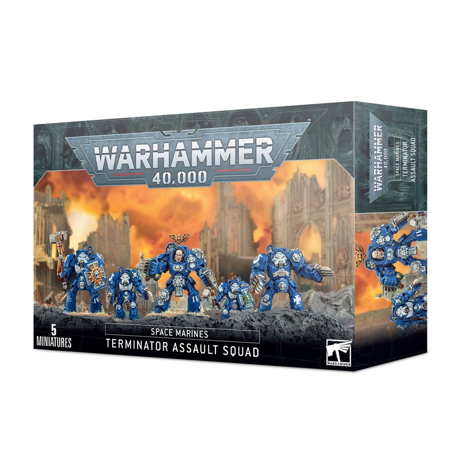 Terminatorsturmtrupp der Space Marines