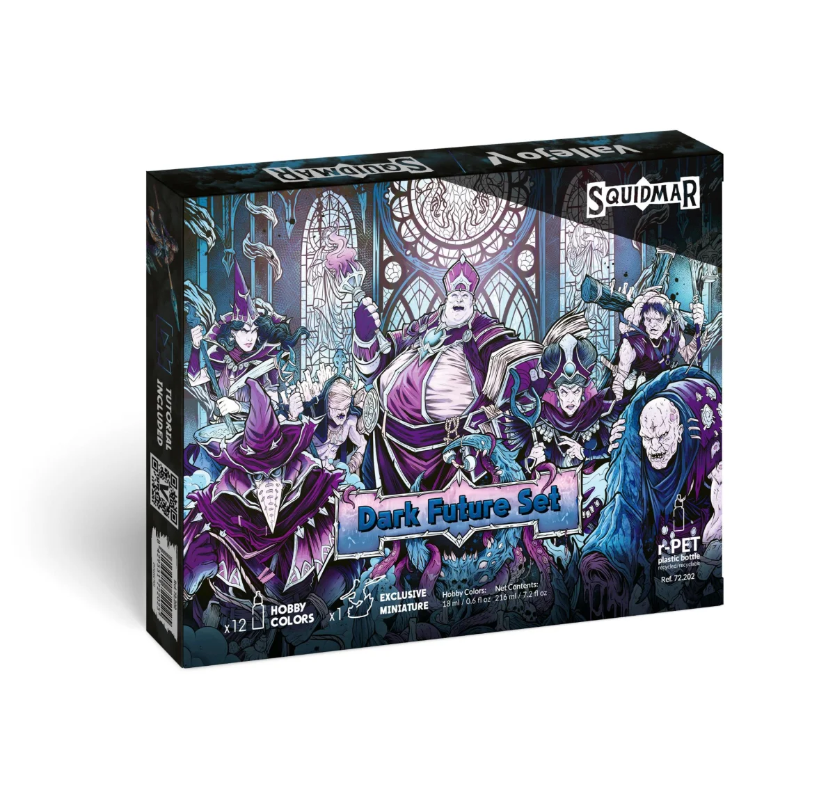 Squidmar x Vallejo - Dark Future Paint Set