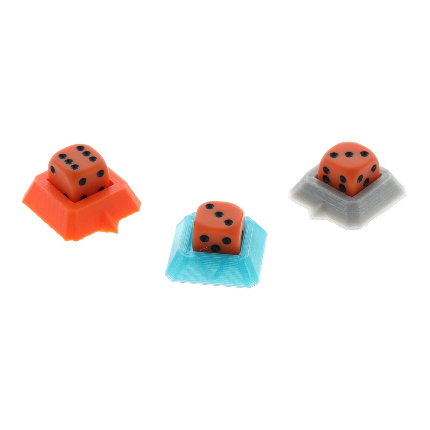 12mm (5) Würfelhalter (zufällige Farbe)