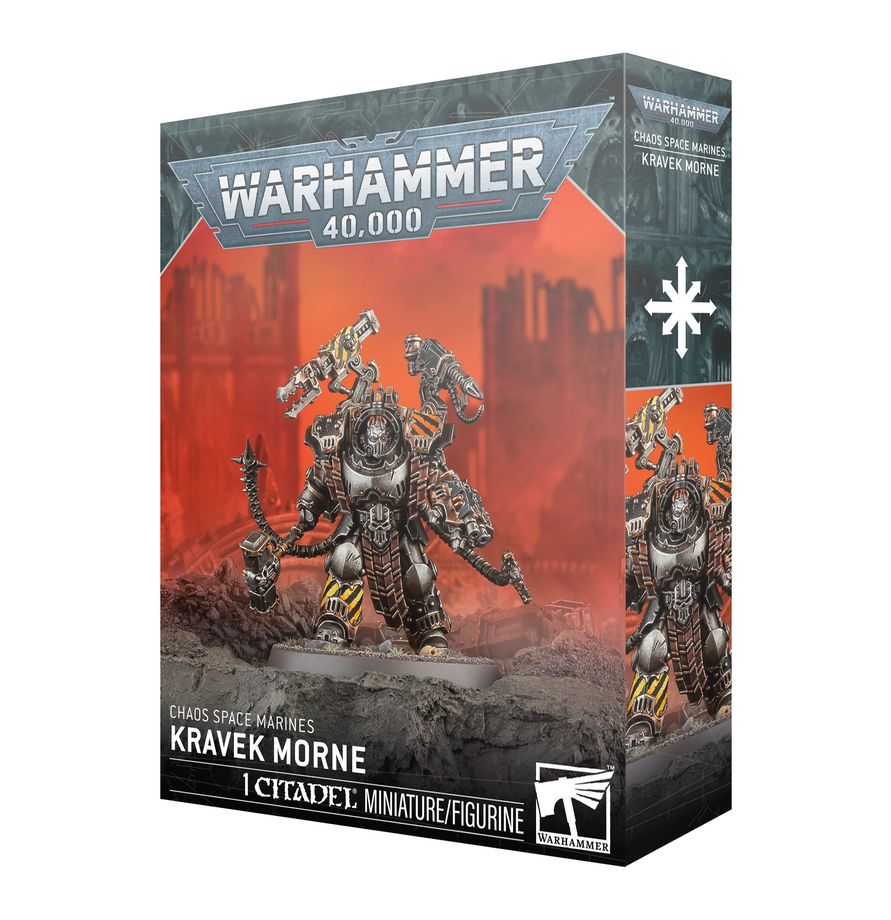 CHAOS SPACE MARINES: Kravek Morne