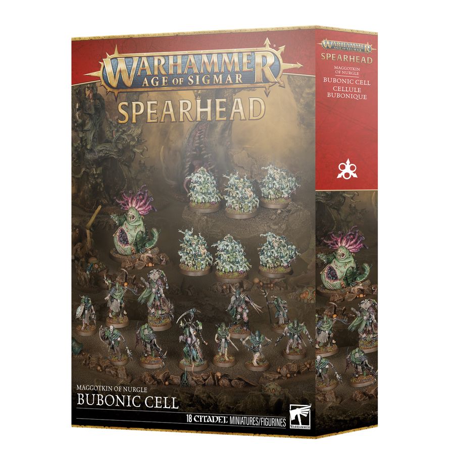 Speerspitze der Madensippe des Nurgle – Seuchenzelle Speerspitze der Madensippe des Nurgle – Seuchenzelle