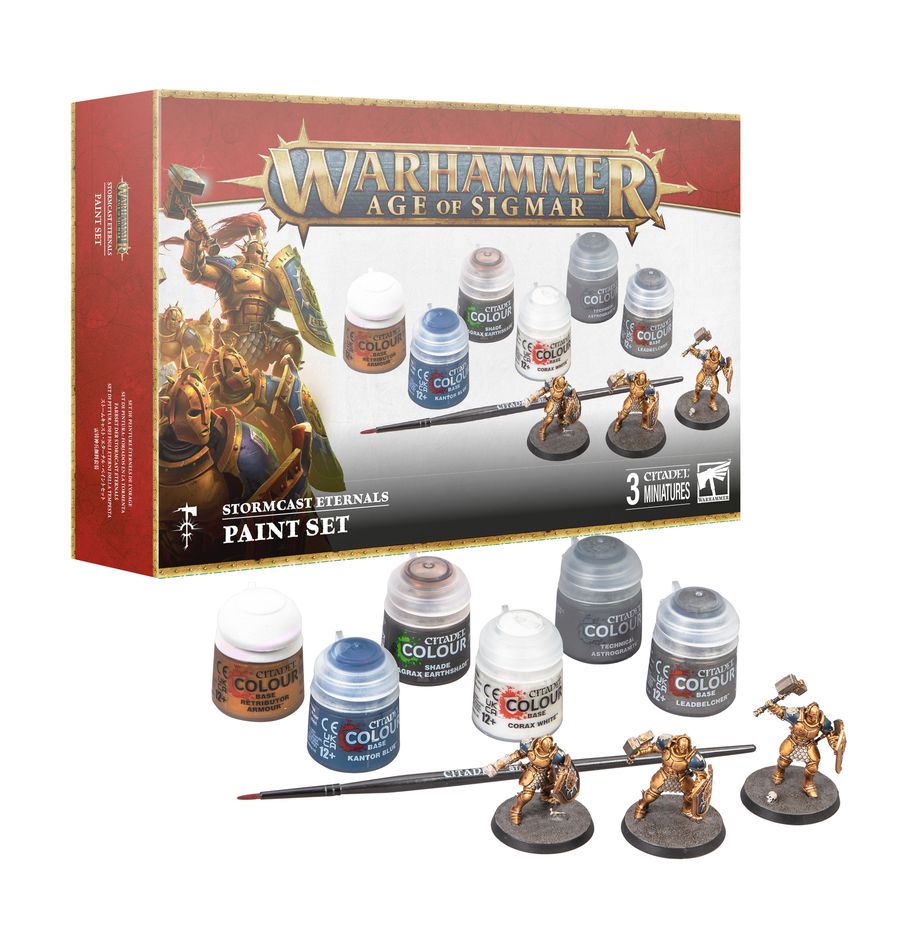 Bemalset der Stormcast Eternals Bemalset der Stormcast Eternals