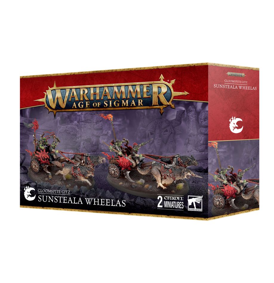 Gloomspite Gitz: Sonn'nräuber-Kriegswag'n