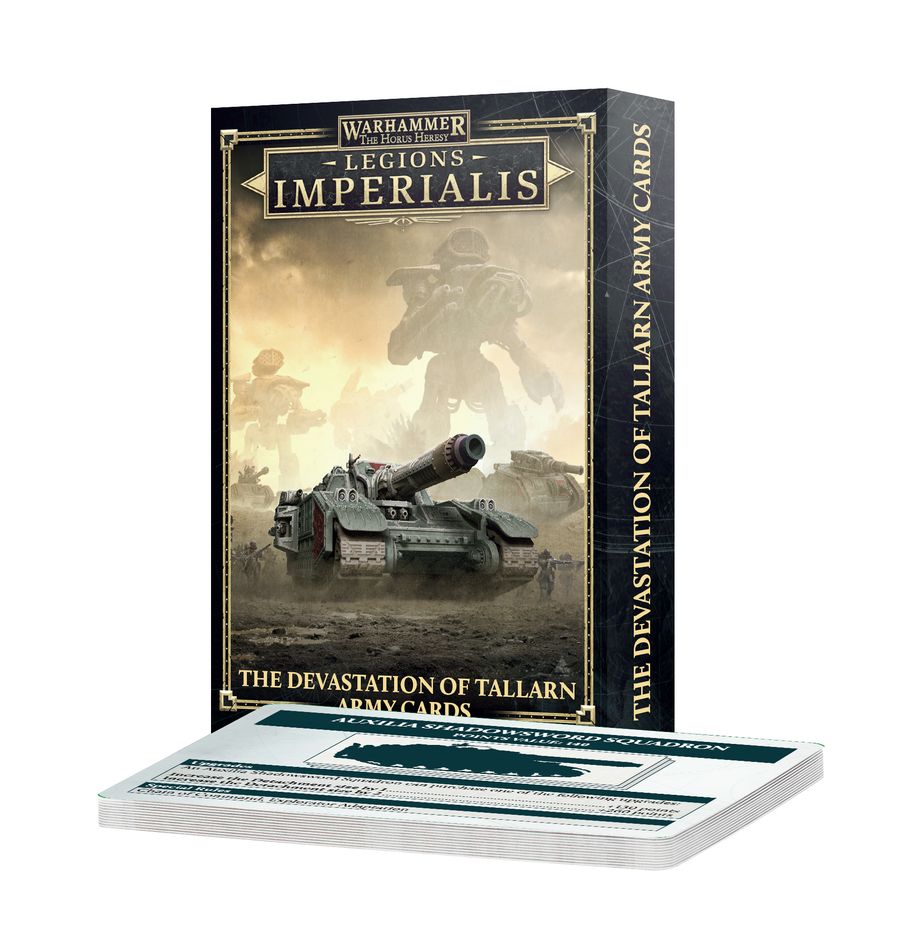 Legions Imperialis: The Devastation of Tallarn Army Cards (Englisch) Legions Imperialis: The Devastation of Tallarn Army Cards (Englisch)