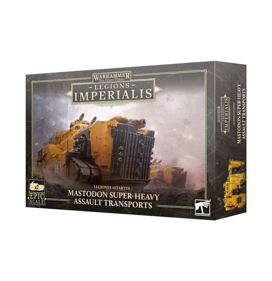 Legions Imperialis: Mastodon Super-heavy Assault Transports Legions Imperialis: Mastodon Super-heavy Assault Transports