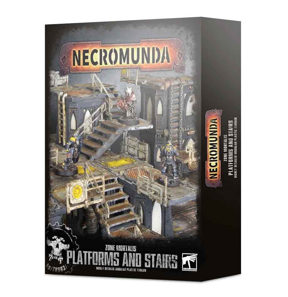 Necromunda: Plattformen und Treppen der Zone Mortalis Necromunda: Plattformen und Treppen der Zone Mortalis
